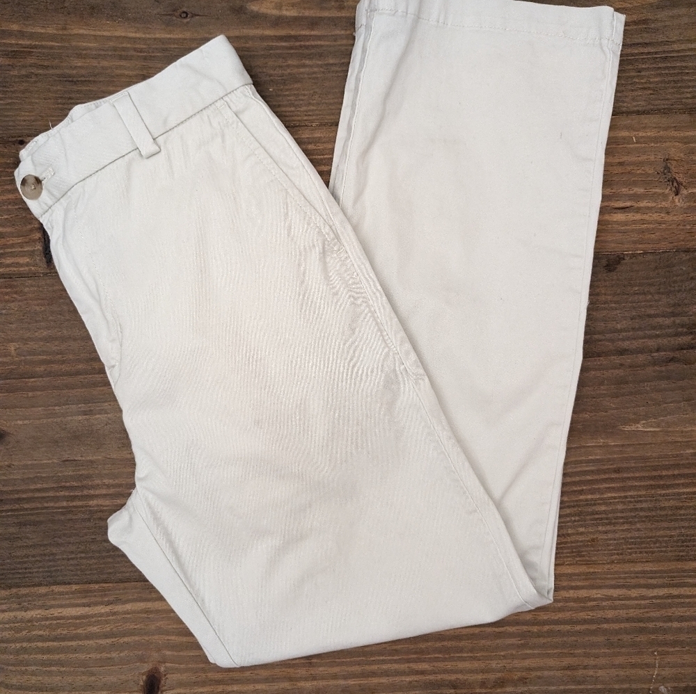 Girls VINEYARD VINES Flat Front Chino Khaki Pants